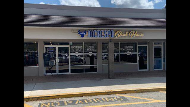 DiCrespo Steakhouse, 13772 SW 152nd St., near the Country Walk area of South Miami-Dade.